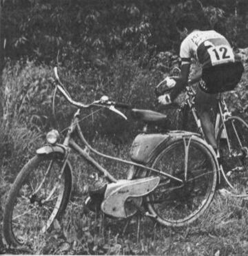 Federico Martín Bahamontes abandonó el Tour de Francia de 1965 al fallarle las fuerzas en la décima etapa.