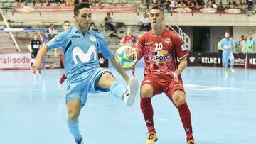 Movistar Inter y ElPozo Murcia disputan en Torrejón la vuelta de la Supercopa LNFS.