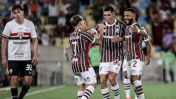 Kevin Serna completó la goleada de Fluminense sobre Sao Paulo en el Brasileirao.