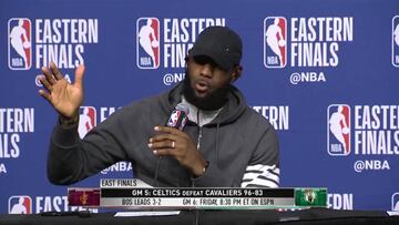 Es una calculadora humana: ¡LeBron vuelve a recitar de memoria sus 6 pérdidas!