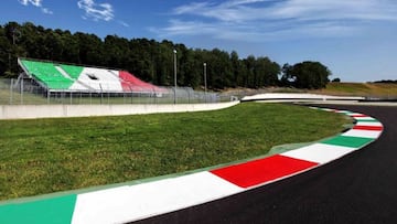 El circuito de Mugello, sede del GP de Italia.