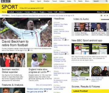 Portadas de la prensa extranjera