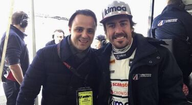 Fernando Alonso y United cogen sensaciones: 70 vueltas