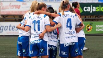 Jugadoras del Granadilla.