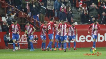 El Molinón mete al Sporting en la pelea por el ascenso