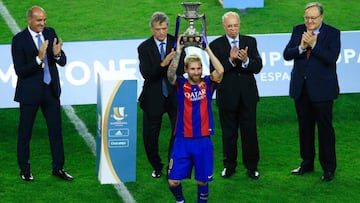 Messi supera a Xavi: ya es el jugador con más Supercopas