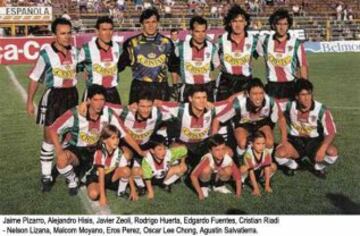 El arquero de Palestino en la temporada 1996 tuvo un nivel regular.