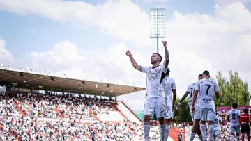 Partido de la jornada 06 de la Segunda División 2025-2026 de la liga de fútbol española, Liga Hypermotion, entre Albacete-Valladolid disputado el 21/09/2025 en el Carlos Belmonte. Foto Josema Moreno