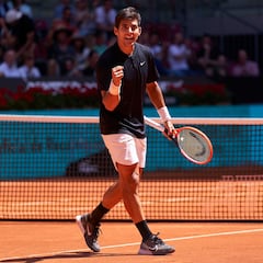 El bestial dato de Garin con el que supera a Djokovic e iguala a Alcaraz en 2023