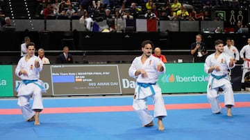 España, con tres bronces a tiro