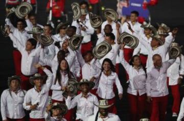 Colombia pone el sabor en el desfile de inauguración