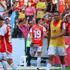 Borré, héroe de Internacional en el clásico de Porto Alegre
