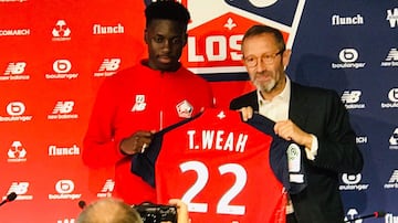 Weah ha dejó al Celtic para incorporarse al Lille para la temporada 2019