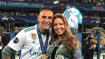La despedida de la mujer de Keylor Navas: "Orgullo de los triunfos que nadie borrar¨¢"