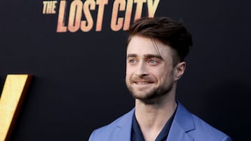 Cast member Daniel Radcliffe attends a premiere for the film "The Lost City" in Los Angeles, California, U.S., March 21, 2022. REUTERS/Mario Anzuoni