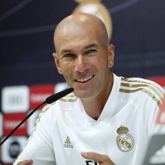 Zidane: "Cuento con Vinicius, es el futuro del Madrid"