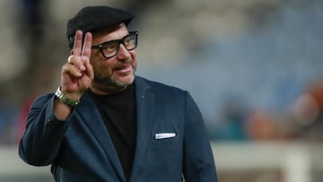 Antonio Mohamed head coach of Pumas during the game Pachuca vs Pumas UNAM, corresponding to Round 03 of the Torneo Apertura 2023 of the Liga BBVA MX, at Hidalgo Stadium, on July 16, 2023.
<br><br>
Antonio Mohamed director tecnico de Pumas durante el partido Pachuca vs Pumas UNAM, correspondiente a la Jornada 03 del Torneo Apertura 2023 de la Liga BBVA MX, en el Estadio Hidalgo, el 16 de Julio de 2023.