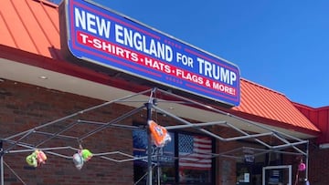 Un hombre de Massachusetts estrelló su auto contra una tienda de artículos pro-Trump y culpó a las “voces” en su cabeza. Te compartimos los detalles.