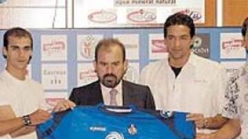 <b>APOYO INCONDICIONAL. </b>El presidente del Getafe, Ángel Torres, volvió a mostrar su apoyo a Raúl Albiol.