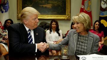 Education Secretary Betsy DeVos becomes the latest to leave the Trump administration over the President's involvement in inciting the attack on Congress.