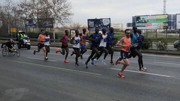 Javi Guerra gana el Nacional de maratón en Sevilla: 2:08:33