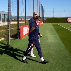 Portu, operado por sus molestias en el tobillo derecho