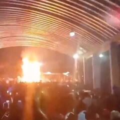 Así fue la explosión de pirotecnia en Huejutla; hay 12 personas heridas