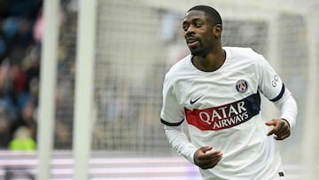Ousmane Dembélé has missed just one game for PSG this season but will sit out tonight’s clash against Dortmund.