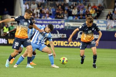 Rubén Castro y Chavarría hacen soñar al Málaga con la utopía