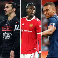 Mbappé, Dybala, Pogba... los mejores agentes libres de 2022