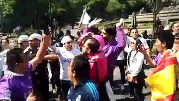 Los gritos de 'Cómo no te voy a querer', 'Campeones, Campeones' y 'Madrid, Madrid', retumbaron en la capital mexicana después de La 12.