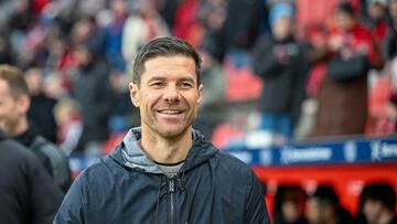 Xabi Alonso, durante un partido del Leverkusen.