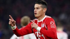 James y Lewandowski llevan al Bayern hasta el liderato