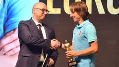 Modric, mejor futbolista croata por quinto año consecutivo