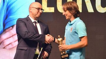 Modric, mejor futbolista croata por quinto año consecutivo