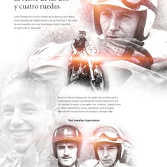 La exclusividad de Surtees: el único en ganar en motos y F-1