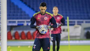 Camilo Vargas habla de la asistencia que le dio a Muriel ante Venezuela por Elimiantorias