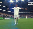 El golazo de Rodrygo en su debut con el Real Madrid