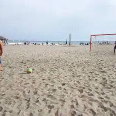 La novia de Koke valdría para el Atleti: ¡golazo por la escuadra!