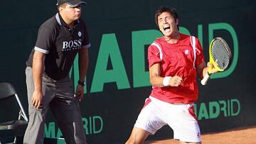 Paul Capdeville protagonizó un histórico partido en el Court Central del estadio Nacional.