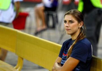 Alex Morgan, delantera de la Selección de Estados Unidos