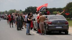 Los hinchas de Colón quieren entrar en el récord Guinness en la final de la Sudamericana
