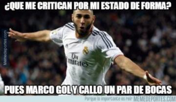 Varane y el gol de Benzema protagonistas de los memes