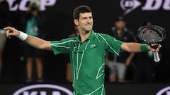 Djokovic, campeón del Australian Open al vencer a Thiem