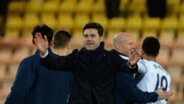 FUNCIONA. El Tottenham de Pochettino es segundo en la Premier.
