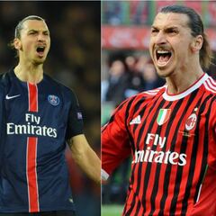 Todas las playeras que ha portado Zlatan Ibrahimovic