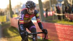 Ismael Esteban disputa el Mundial de Ciclocross de Valkenburg.