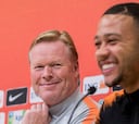 Baja sensible para Koeman: Memphis no llega