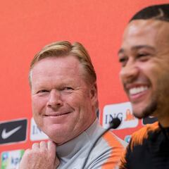 Baja sensible para Koeman: Memphis no llega
