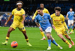 El Nápoles no completó la remontada y perdió dos puntos